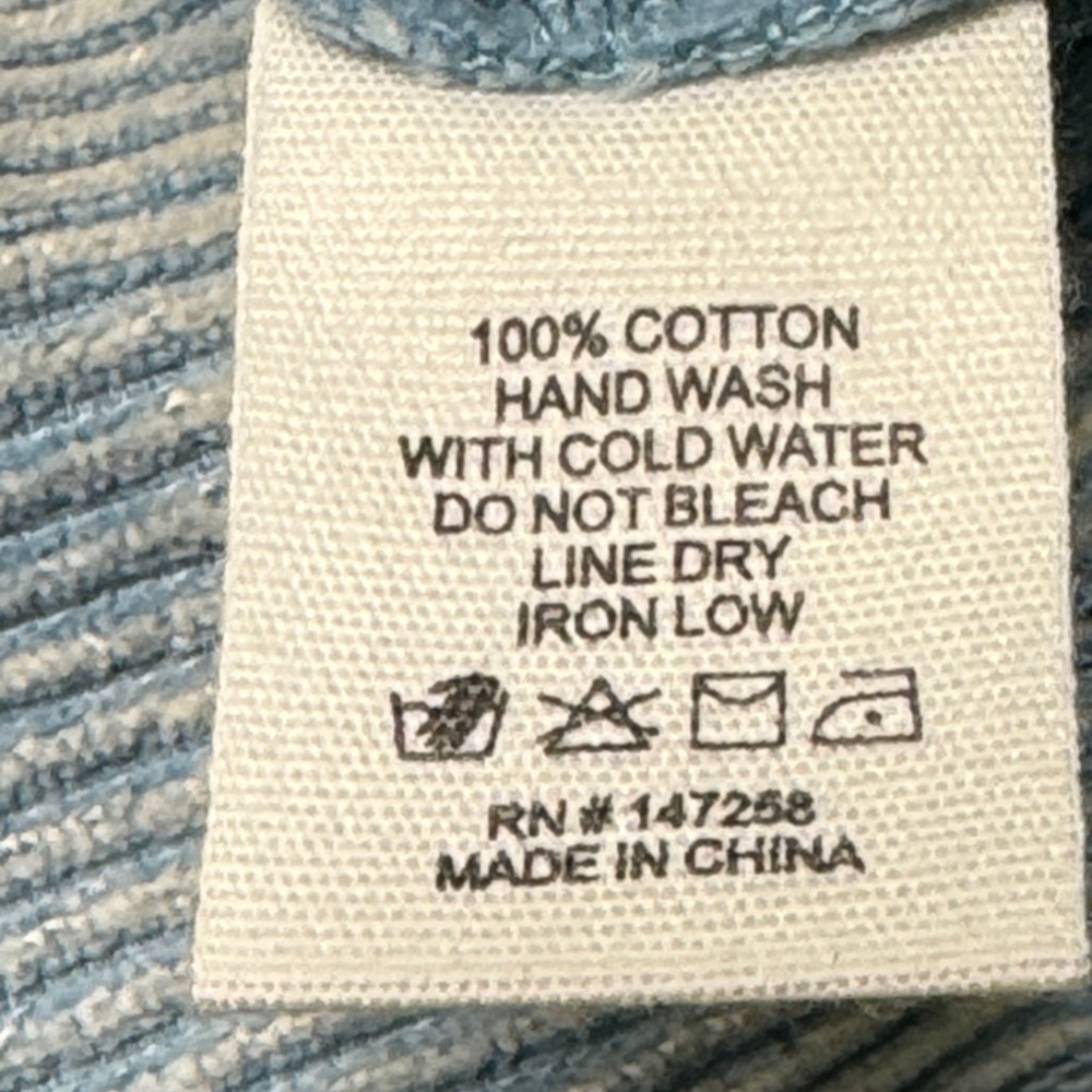 Simply Southern Glacier Corduroy Jacket Size XL - Picture 12 of 12